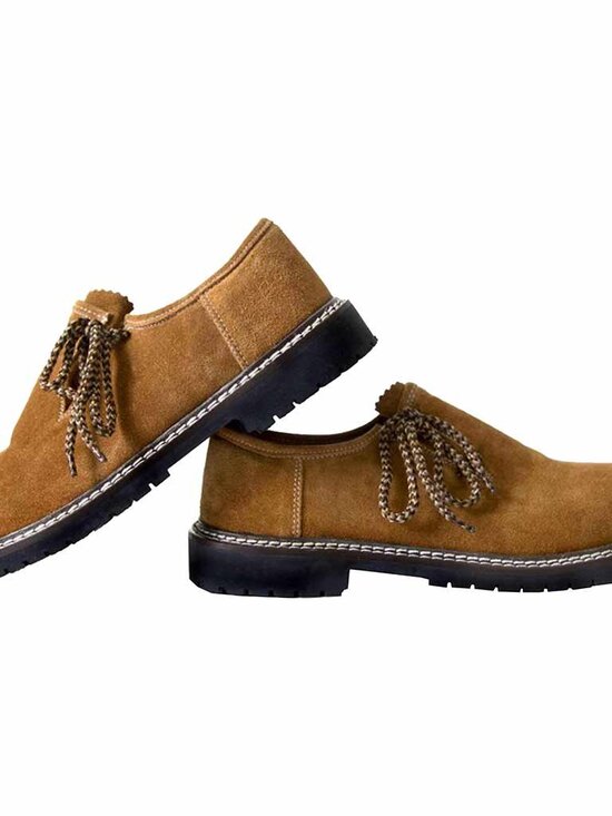 Authentic Men’s German Shoes Golden Brown Lederhosen Footwear Size 45 main image 10